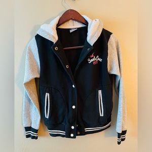 Santa Cruz varsity button up jacket